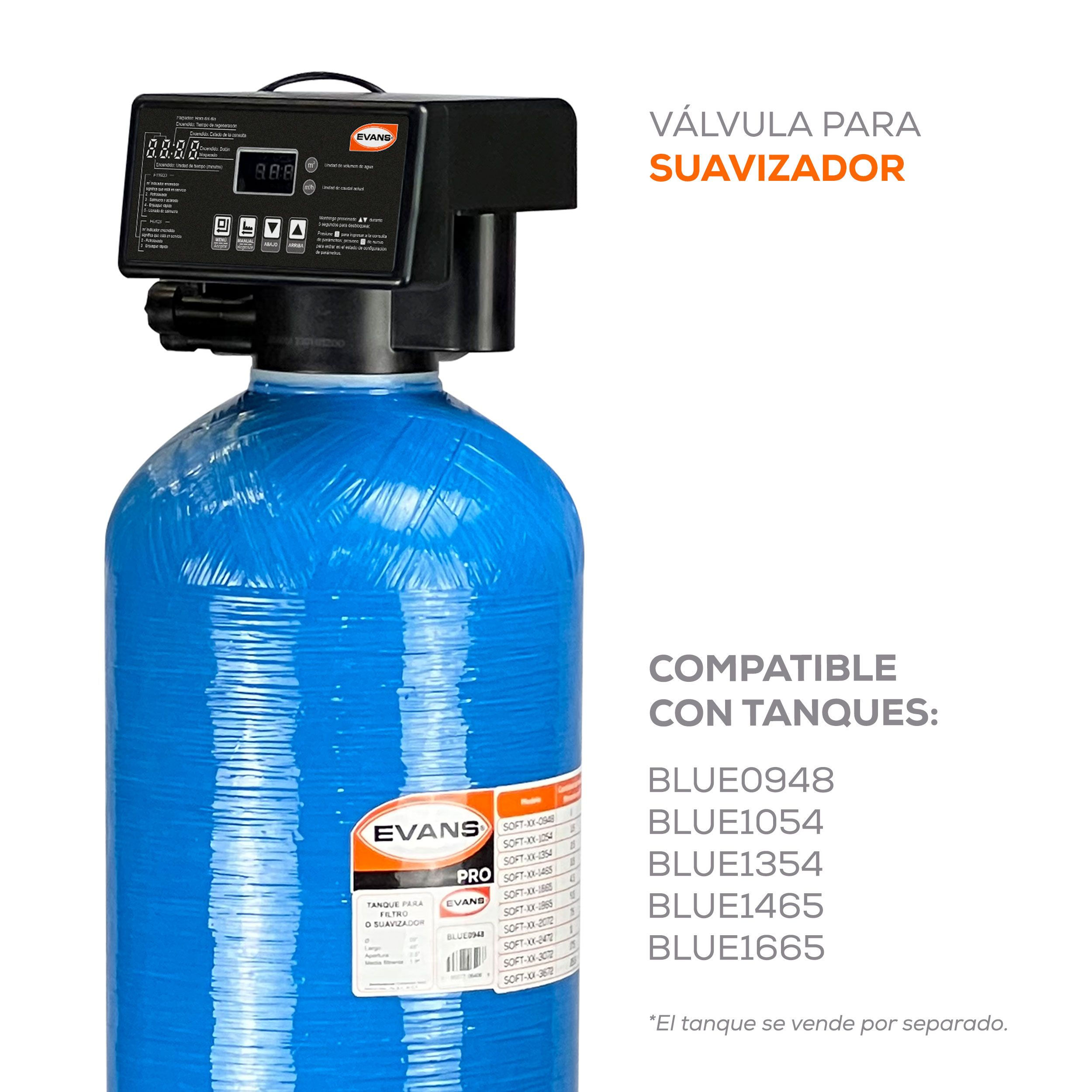Válvula automática de suavizador
