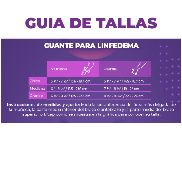 Guante Linfedema Mod. 15-20 mmHg Beige CH
