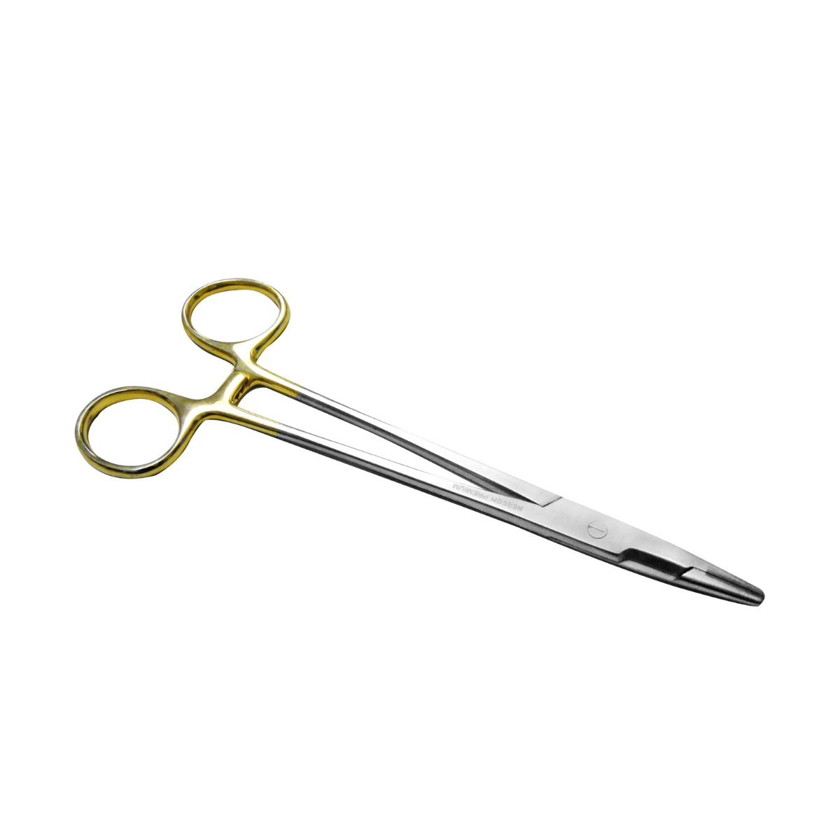 Porta Agujas Olsen-Hegar con Tijera Integrada, hergom premium (tungsteno), 16 cm