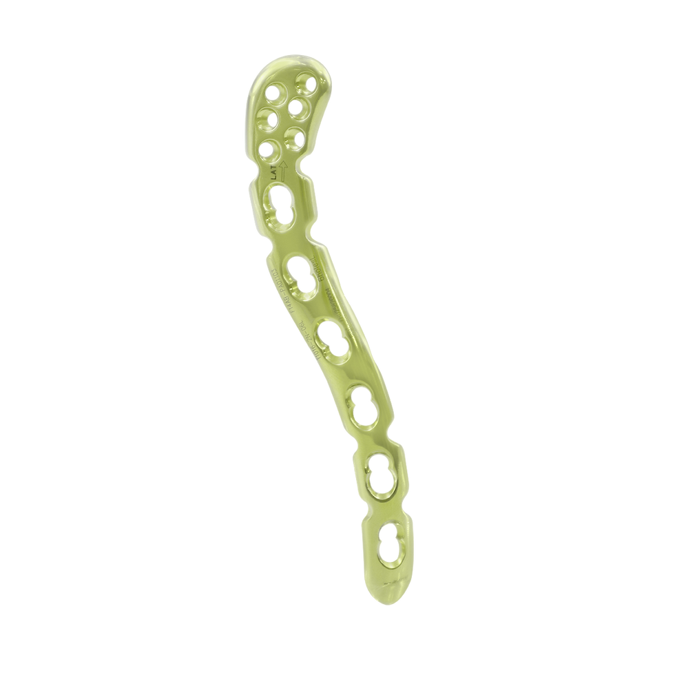 Placa LCP para clavícula con extensión, 5 agujeros - 94MM R