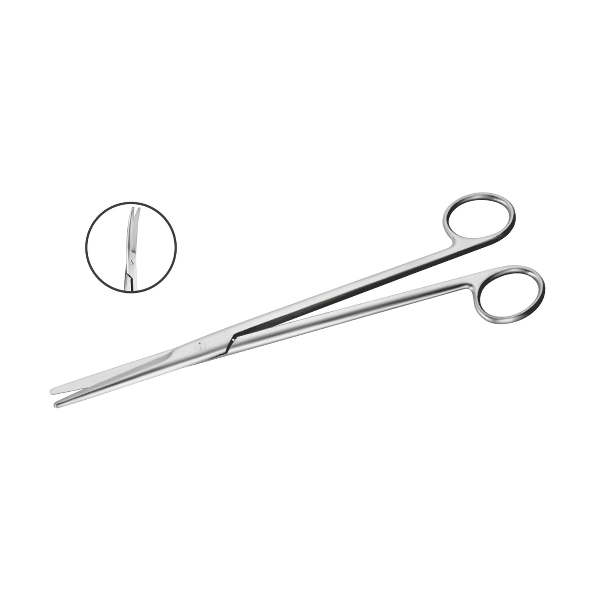 Tijera Harrington, curva, 29.2 cm