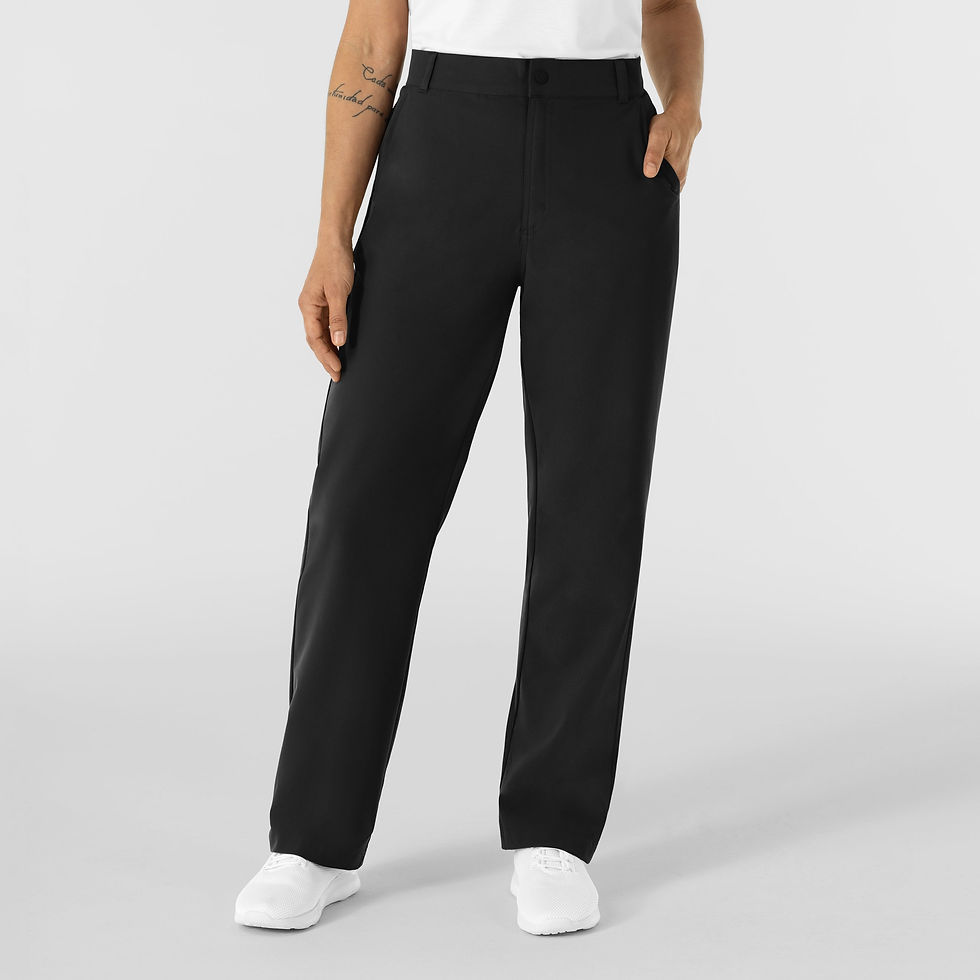 Pantalón de Vestir para Mujer Corte Chino Nurtur, negro, l