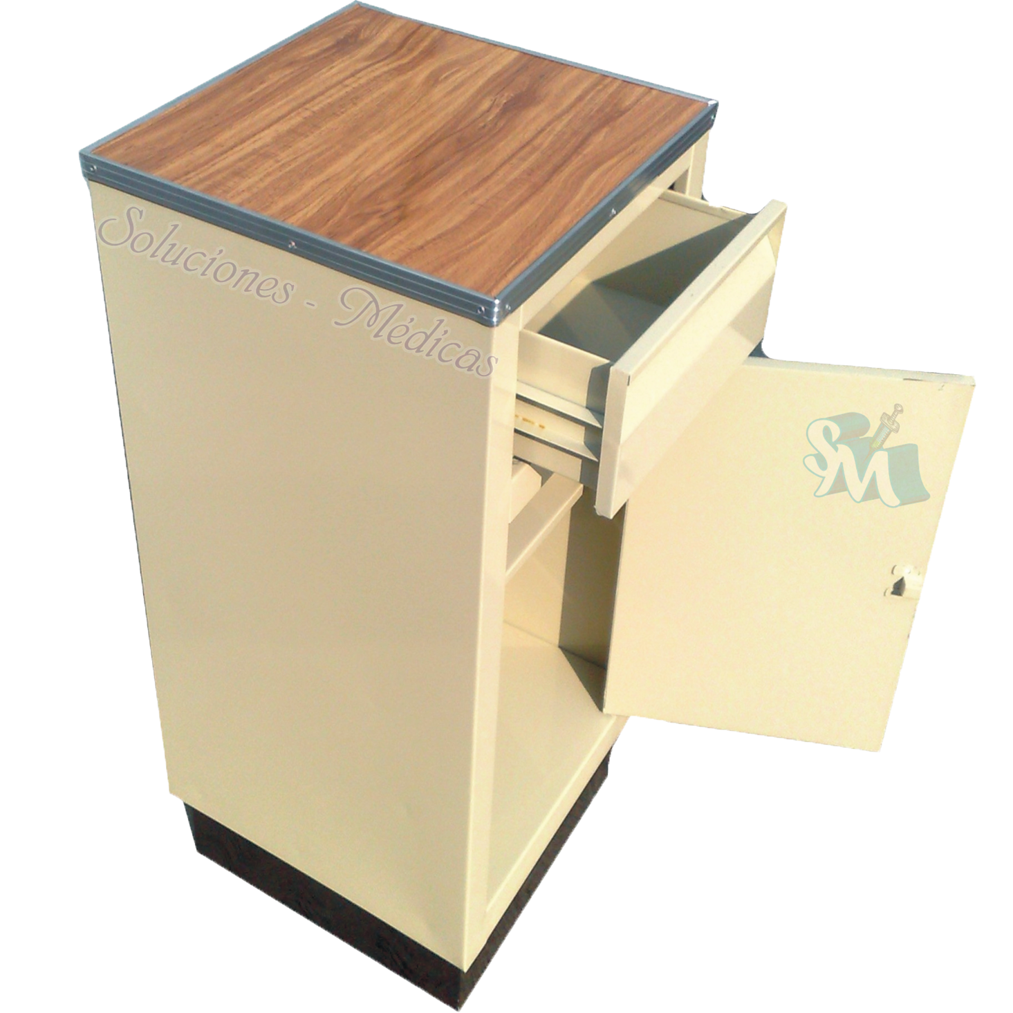 Buro clínico con cubierta de formaica MM-BUR1