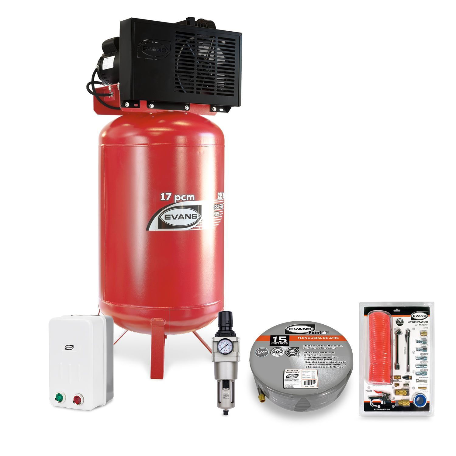 Kit compresor 5HP 235L