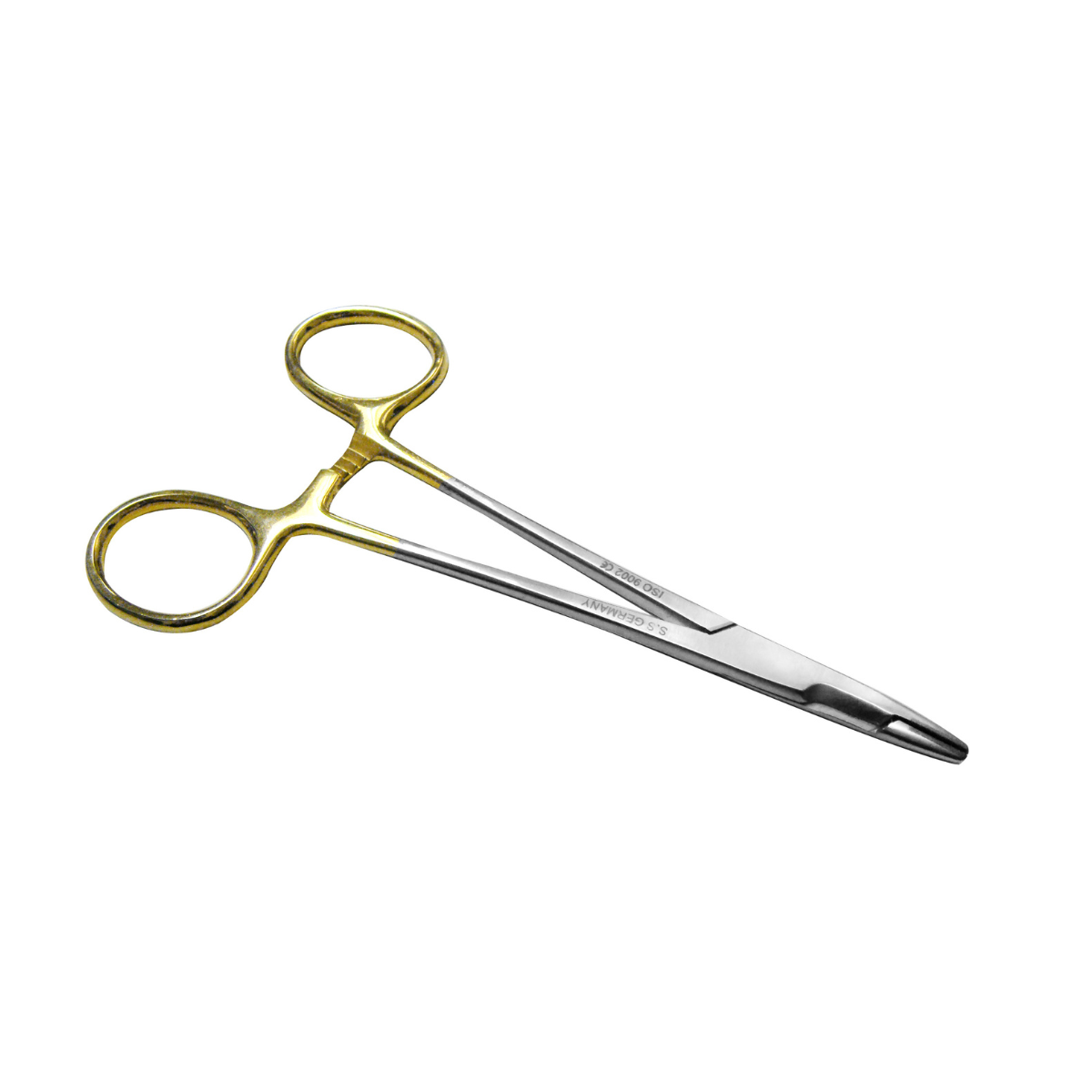 Porta Agujas Olsen-Hegar con Tijera Integrada, 12.5 cm