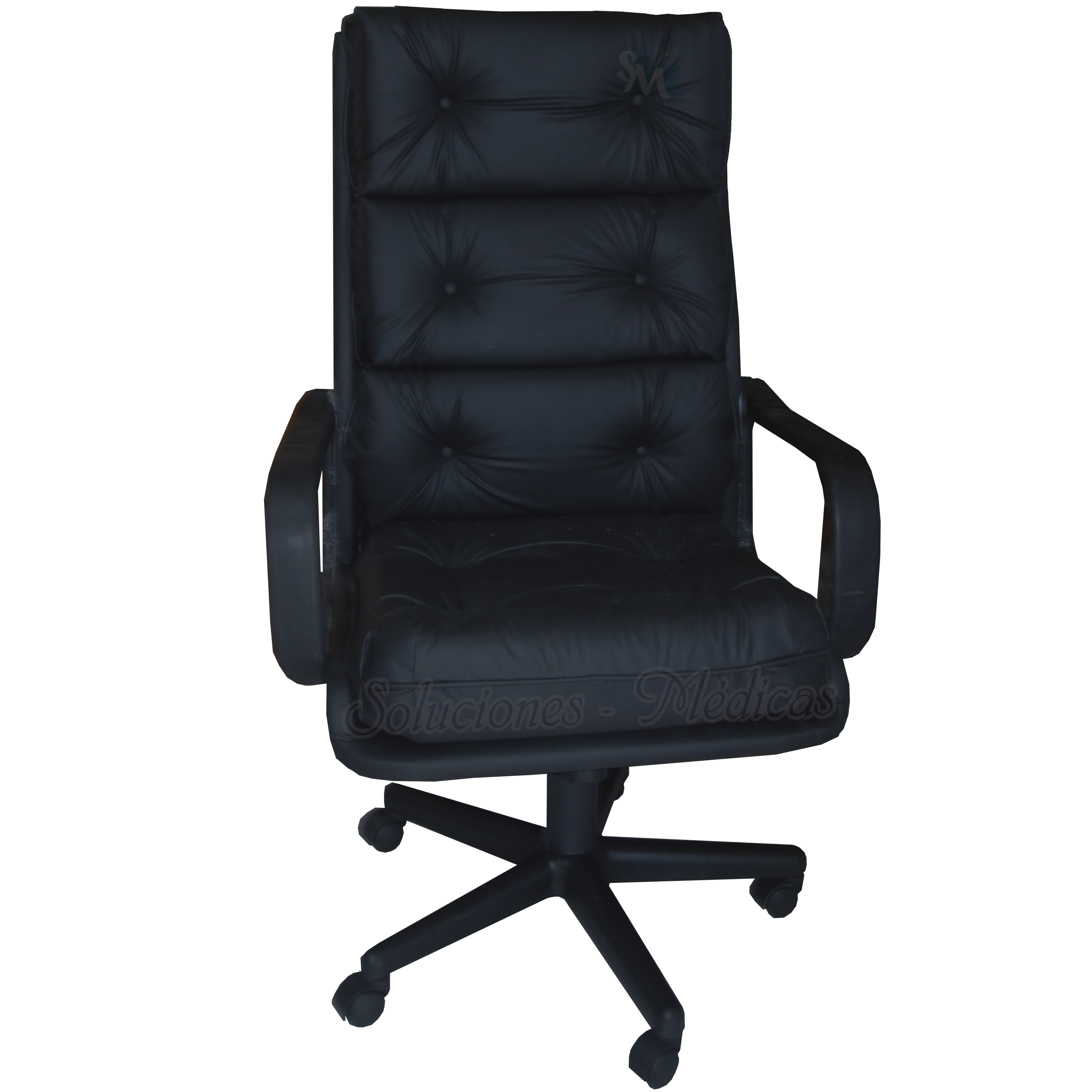 Silla para doctor con ajuste de altura y bloqueo de reclinado mod. Millán MO-MIL