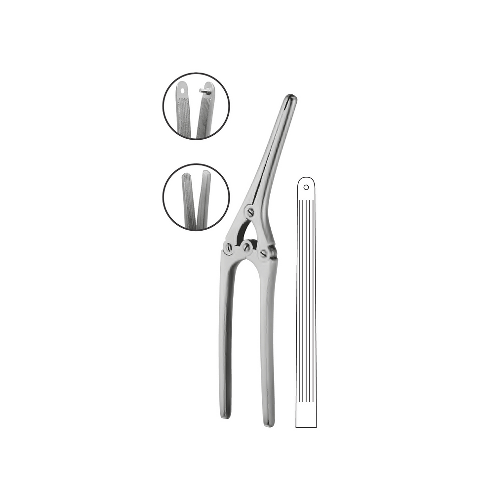 Pinza Payr intestinal, 27.5 cm