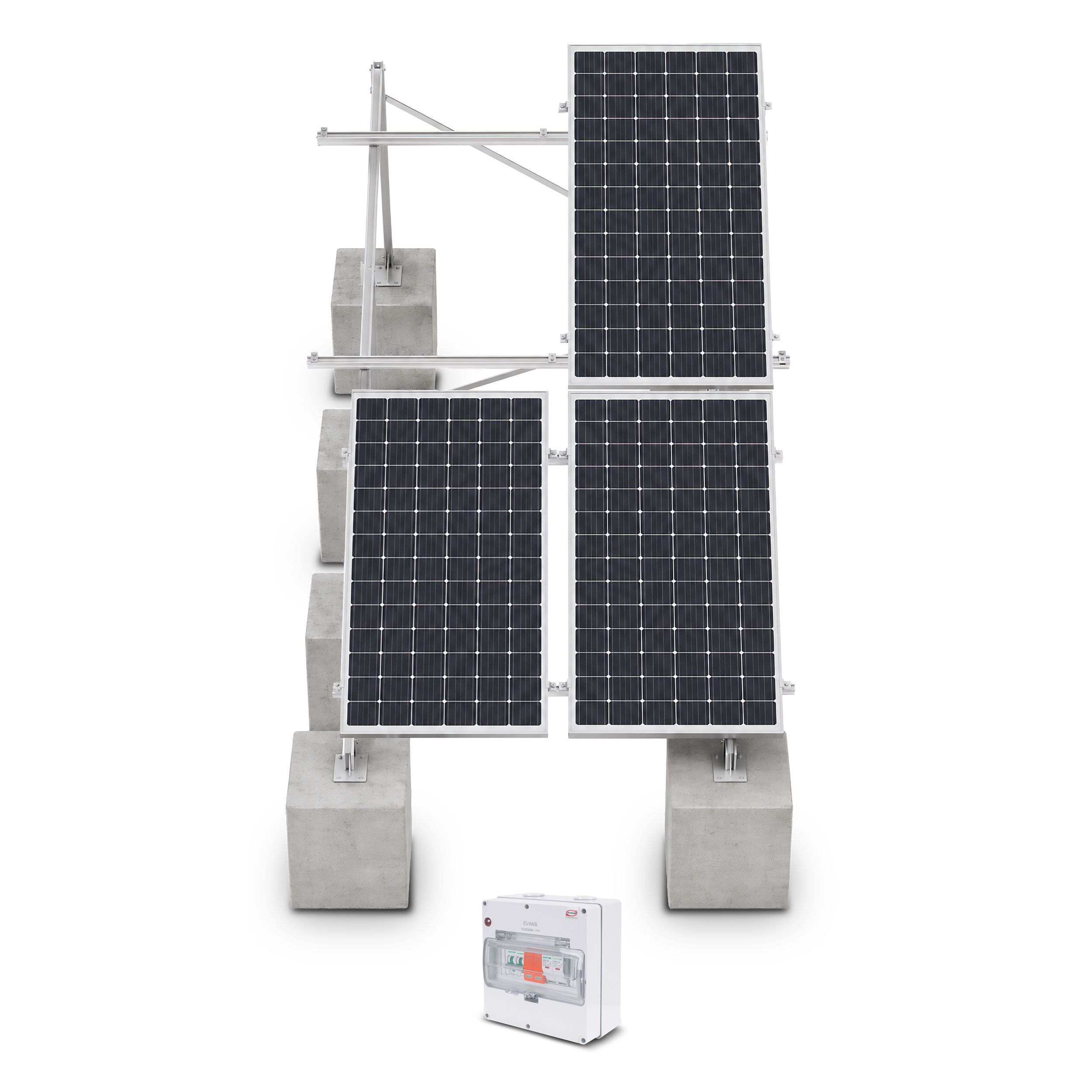 KIT SOLAR 1.5HP C/3 PANELES 610W