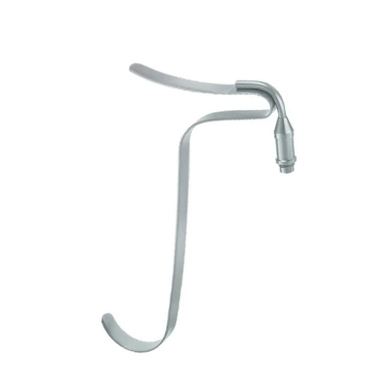 Retractor de Mamoplastia, freeman Con Fibra Óptica, 20 cm x 25 mm