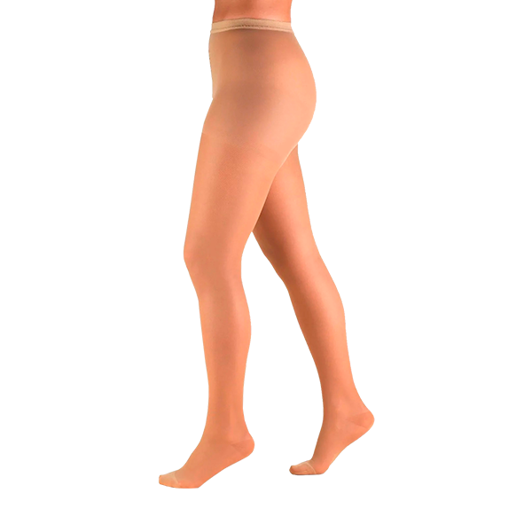 Pantimedia de Compresión Moderada Transparente 15-20 mmHg Color Beige Ch
