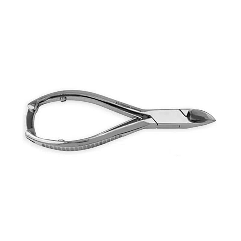 Alicata con Muelle y Seguro, corte Recto - SS, 14 cm