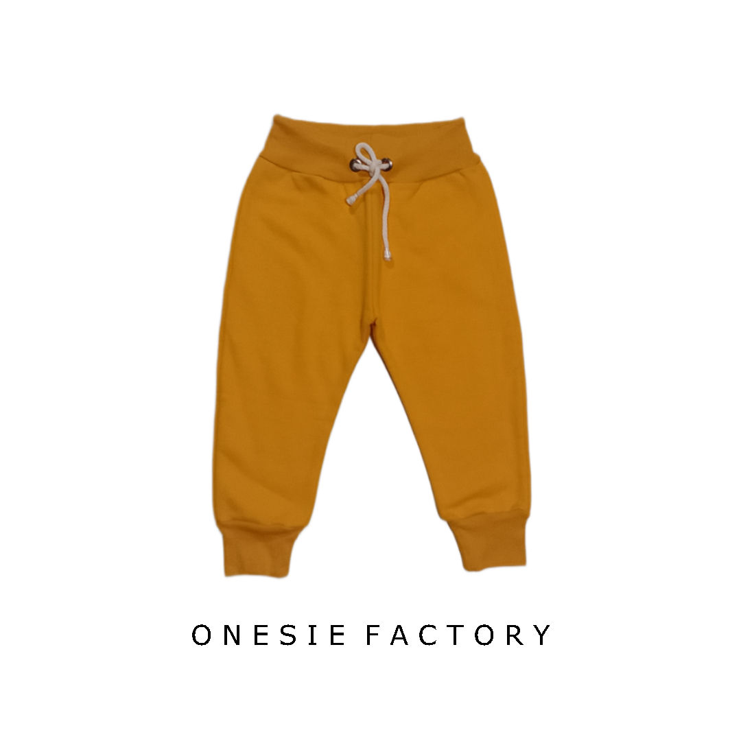 JOGGER AFRANELADO MOSTAZA