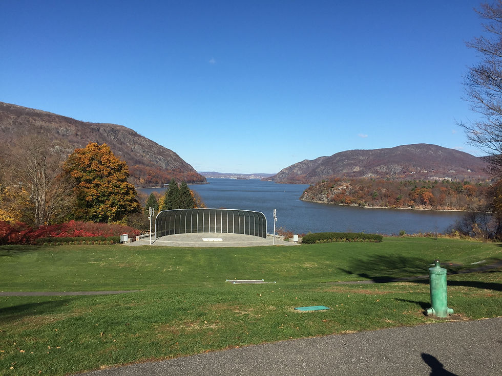 Looking Out On The Hudson River