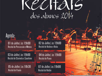 Recitais dos alunos encerram o semestre na Casa das Artes