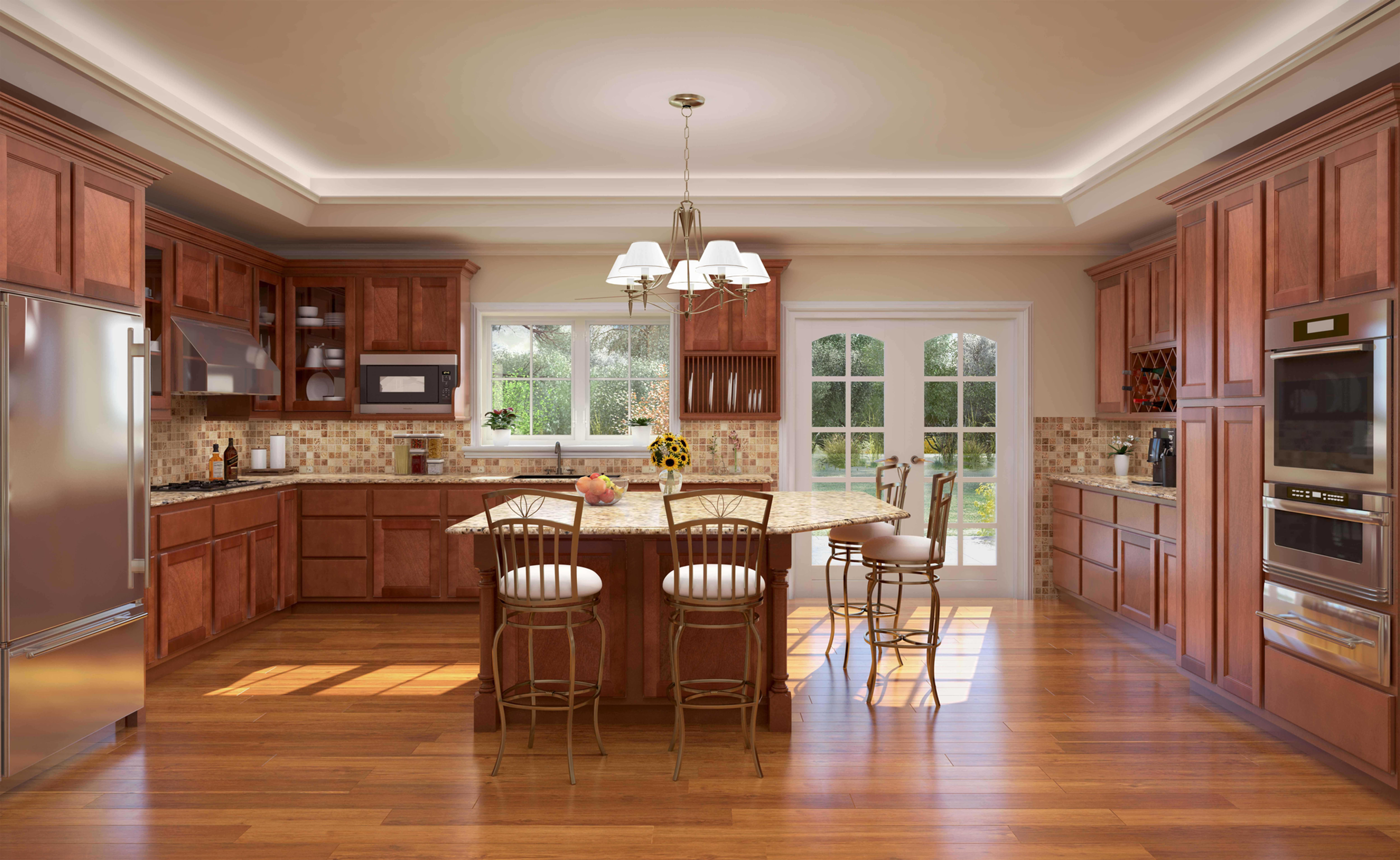 CUBITAC RIDGEWOOD ROSE KITCHEN CABINETS KITCHEN AND BATH EXPRESS