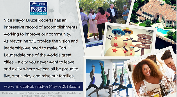 news and media fort laiderdale bruce roberts for mayor 2018 fort lauderdale public works