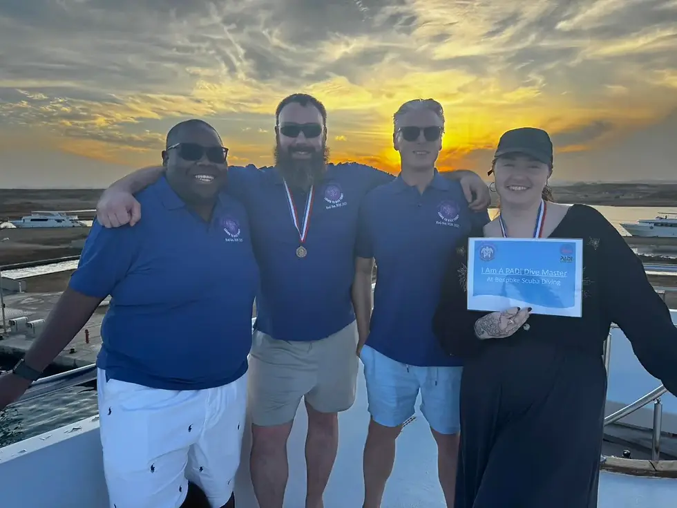 PADI DiveMaster | Bespoke Scuba Diving | Dagenham | Essex