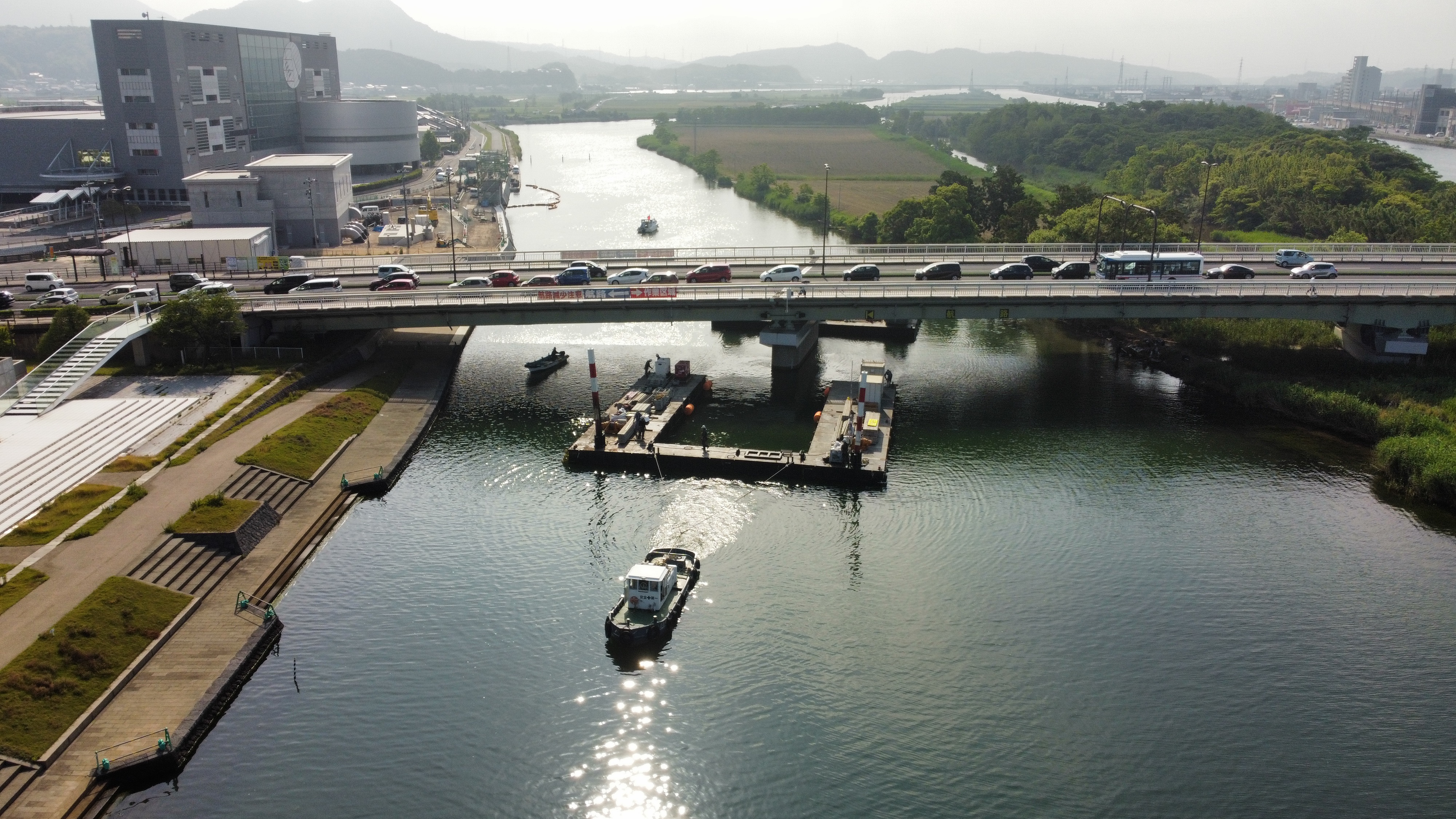 くにびき大橋耐震補強工事.JPG