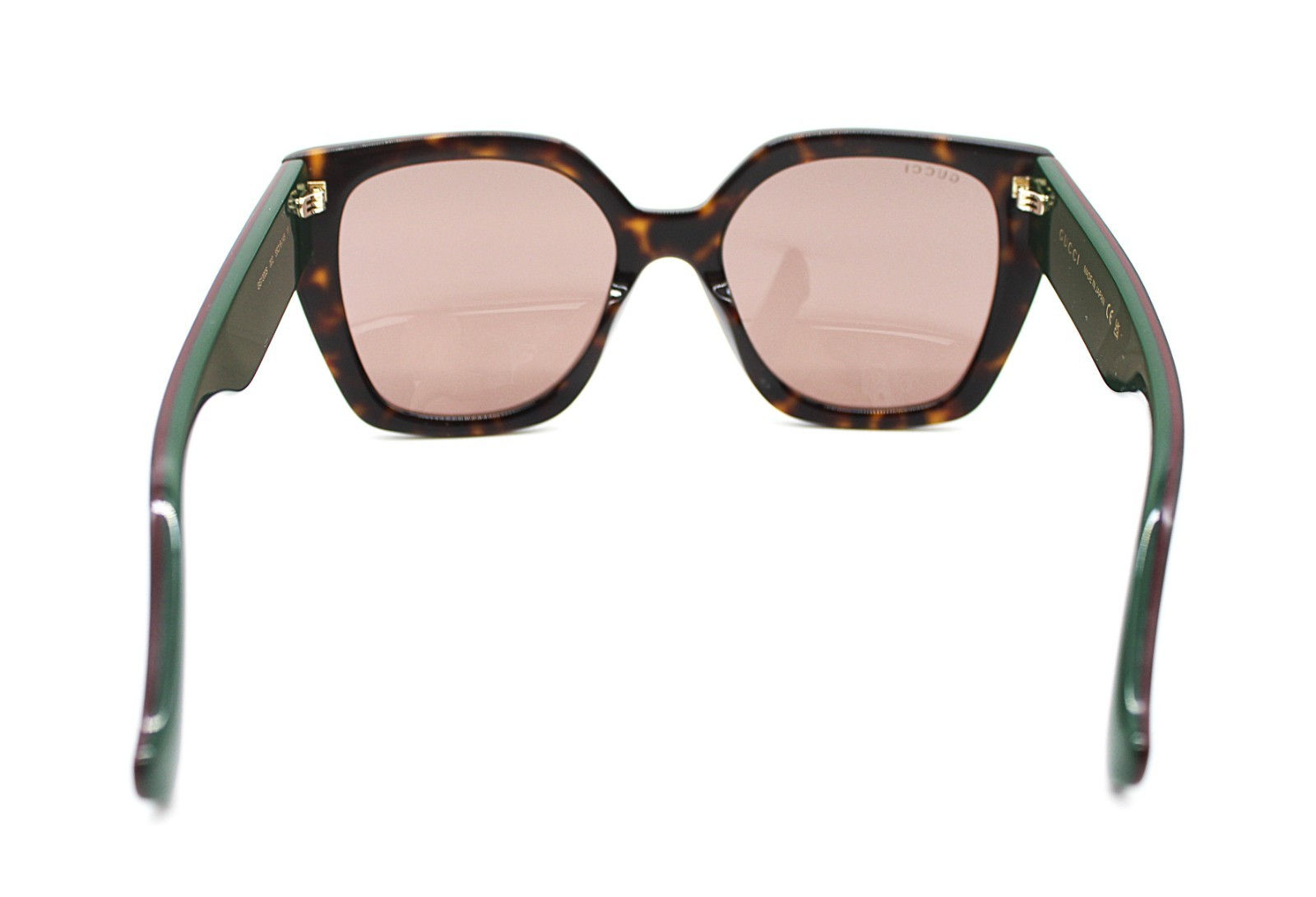Gucci GG1300S 002 Brown Butterfly Women’s Sunglasses 55-19-145 w/ Case