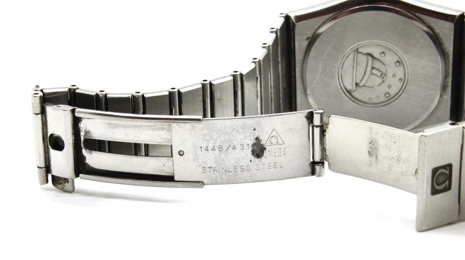 OMEGA Constellation Date Silver Dial Quartz Men's 396.1080