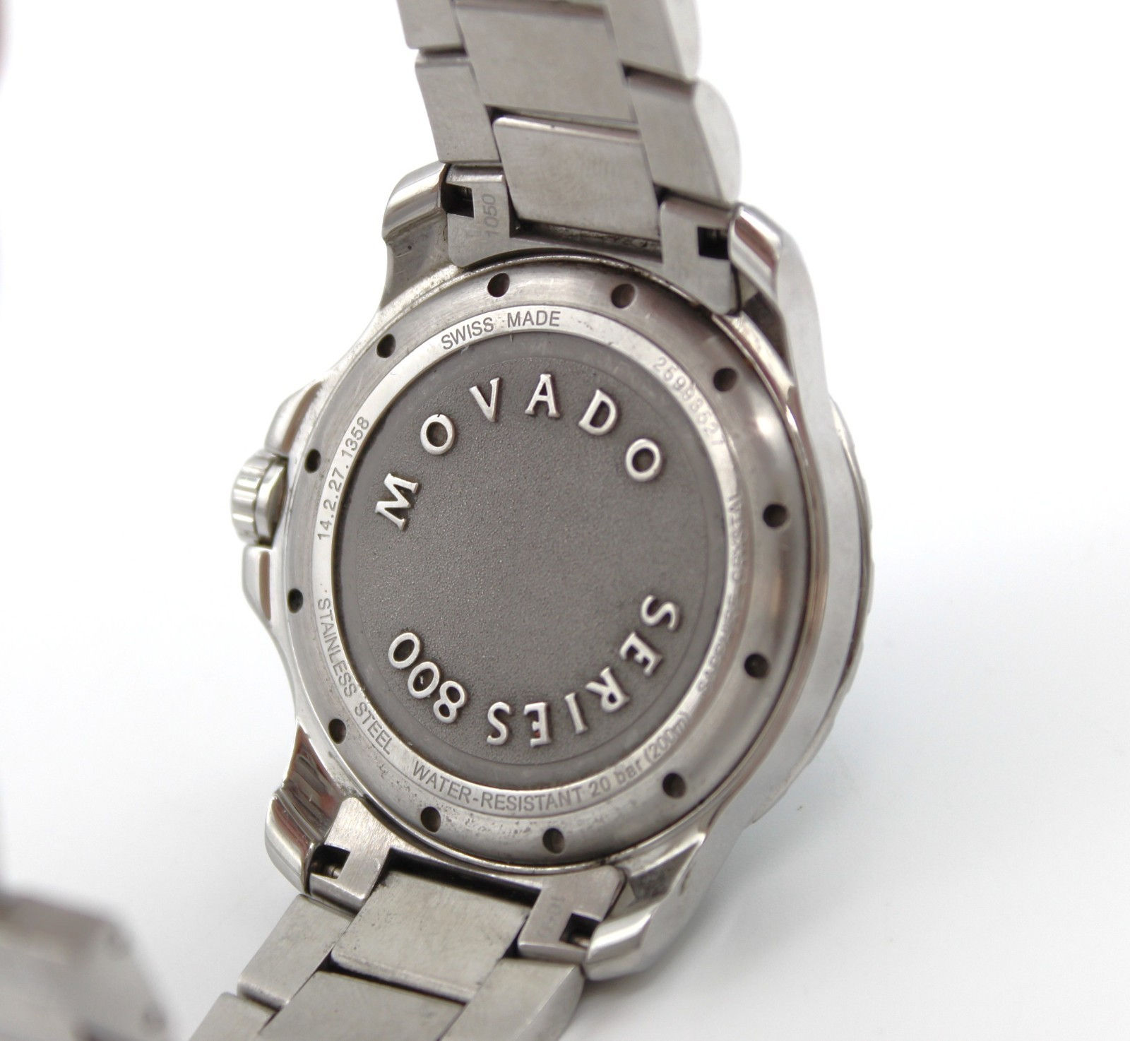 Movado Series 800 Green Dial Stainless Steel Quartz Men's 40MM Watch 2600136