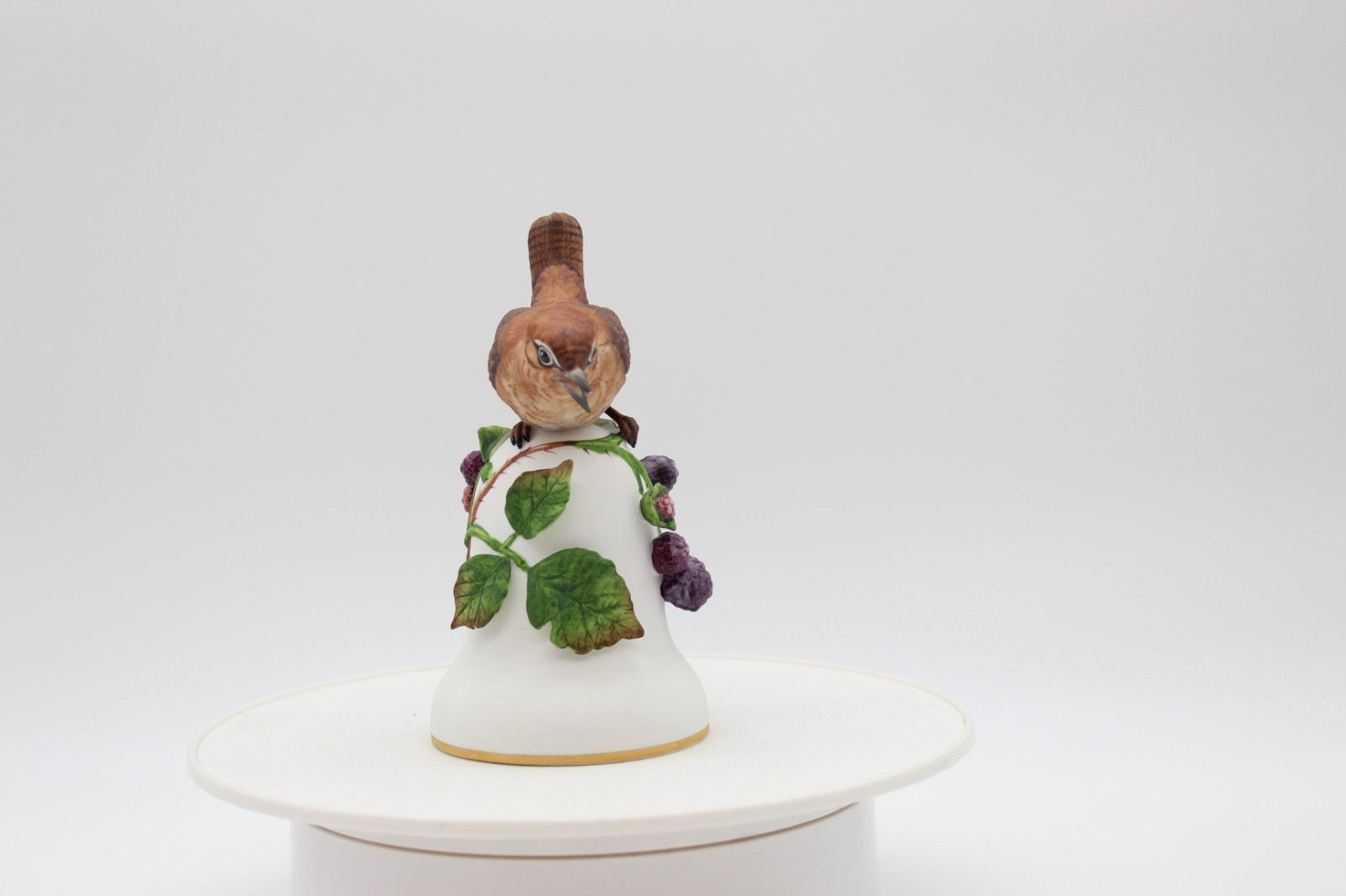 Franklin Mint Birds Bell-Porcelain "The Wren"  Peter Barrett