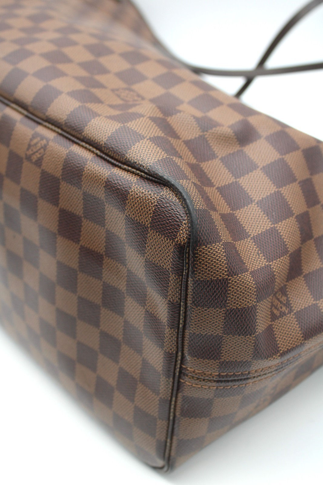 Louis Vuitton Neverfull GM Damier Ebene Tote + Pochette  Box Dust Bag
