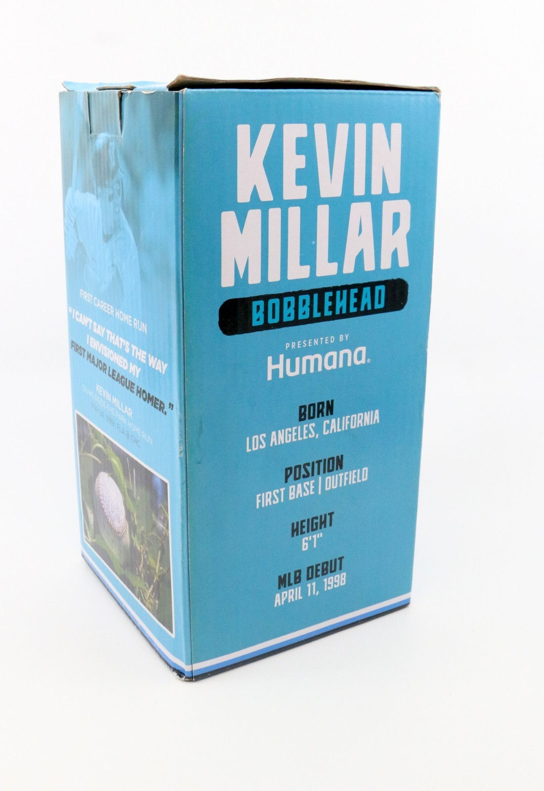 Kevin Millar 2021 Florida Marlins Humana Insurance Bobblehead