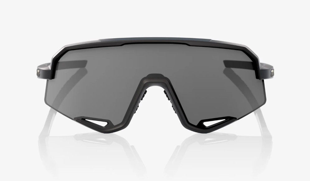 100% SLENDALE Sport Matte Black Smoke Lens Sunglasses Brand New