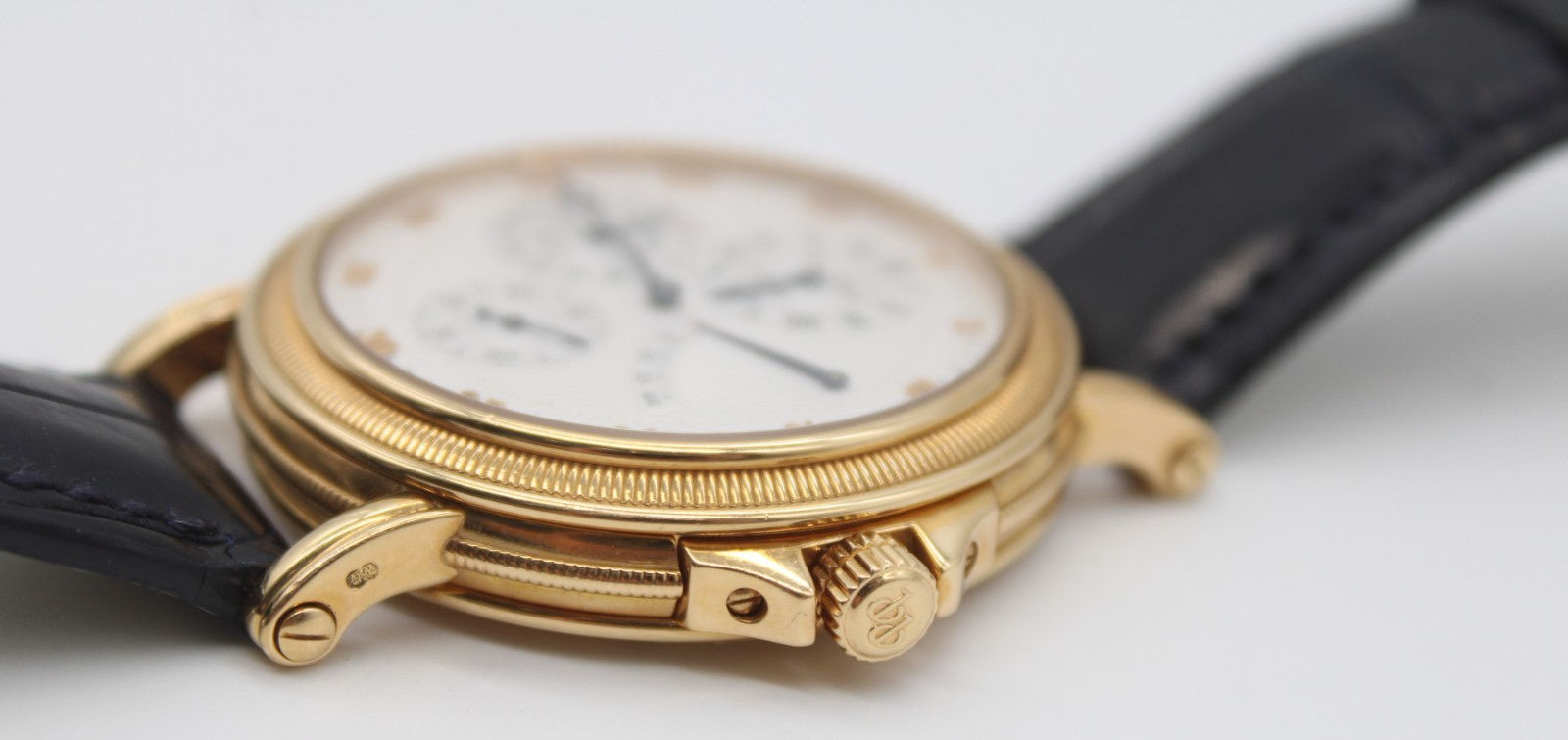 Paul Picot Atelier Regulator 39mm 18K Gold Automatic Date Power Reserve REF 2241