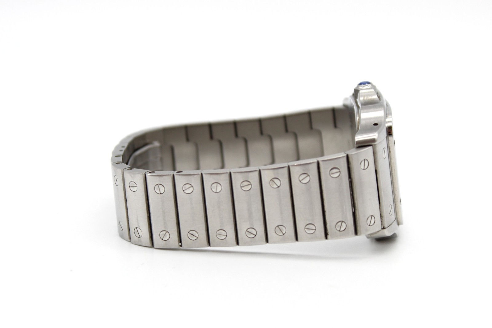 Cartier Santos Galbée XL Automatic Steel Men's Watch W20098D6 Full Set Box/Paper