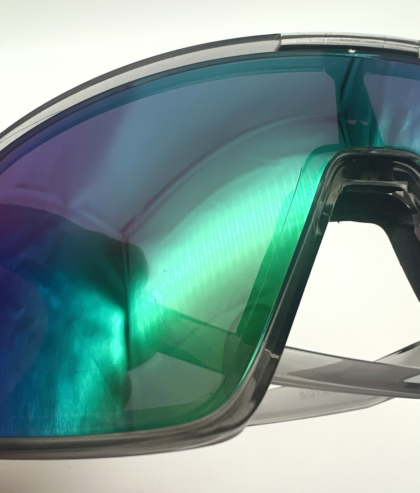 Oakley Sutro OO9406-1037 Sunglasses See Through Grey Prizm Jade Multicolor Lens