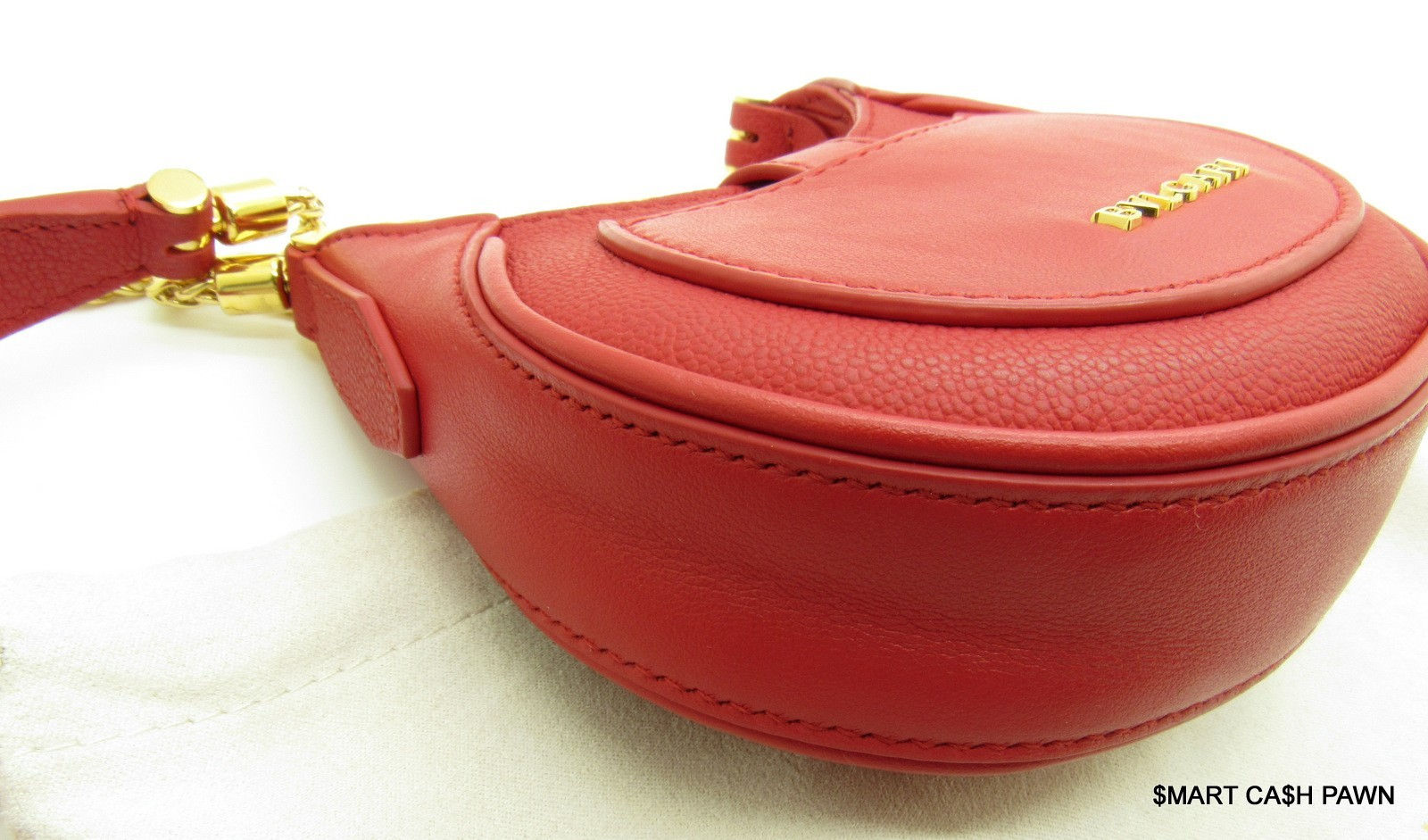 Bvlgari Serpent Ellipse Bag Pink Women’s Shoulder Bag Excellent Condition