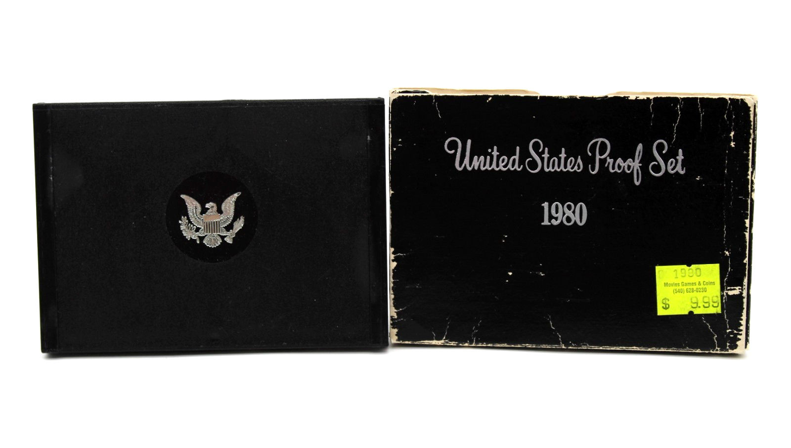 1980 UNITED STATES SUSAN B ANTHONY PROOF "S" SET IN ORIGINAL BOX