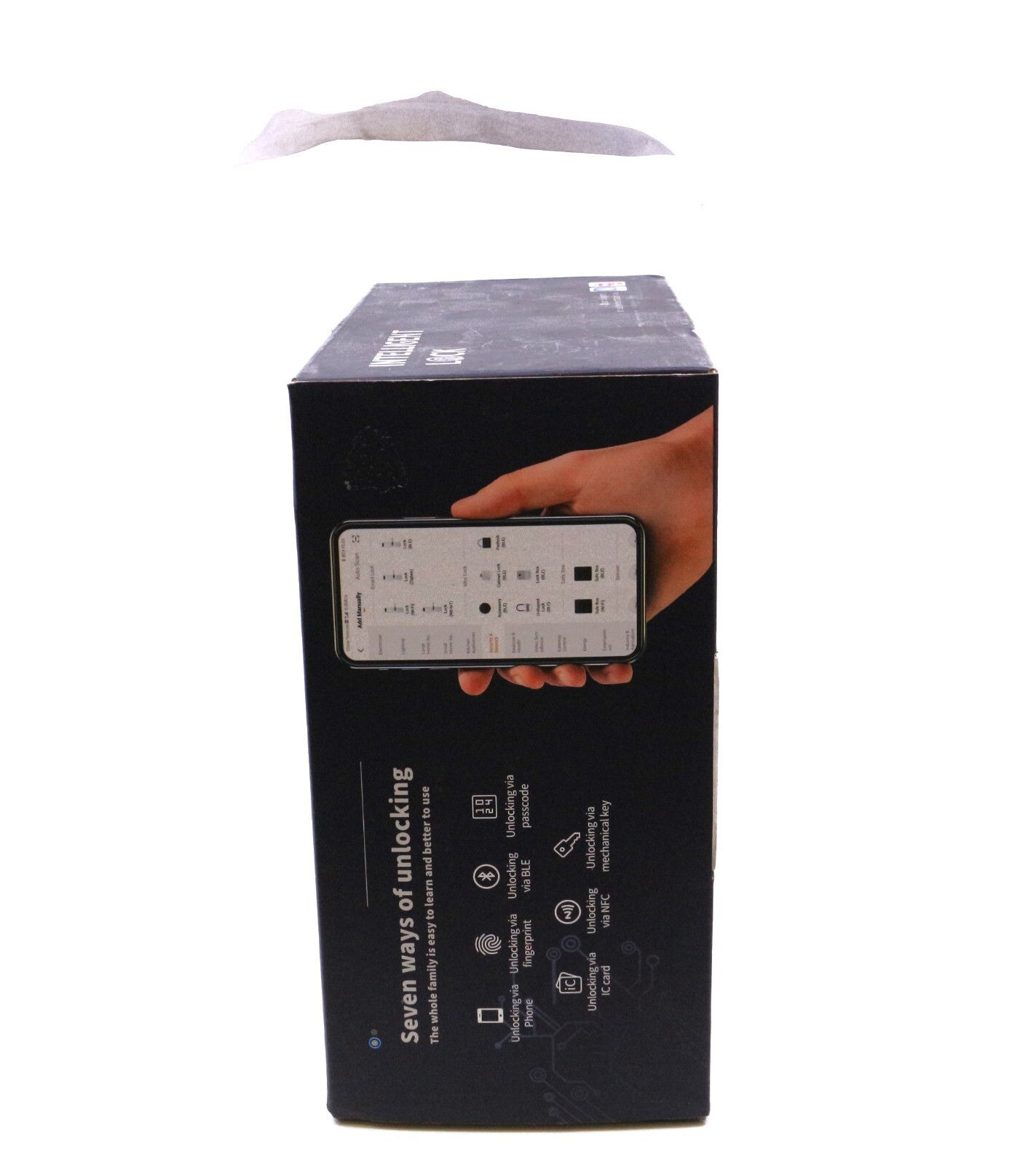 Intelligent Technology Lock Door Wifi Tuya 7 Ways of Unlocking w/ IC Cards, Keys