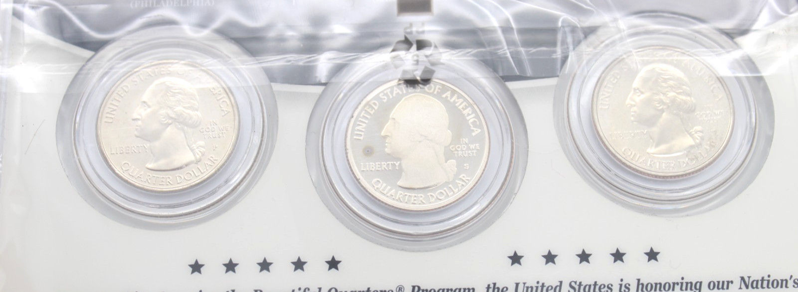 2014 Everglades National Park America the Beautiful 3-Coin Quarter Set P D S Min