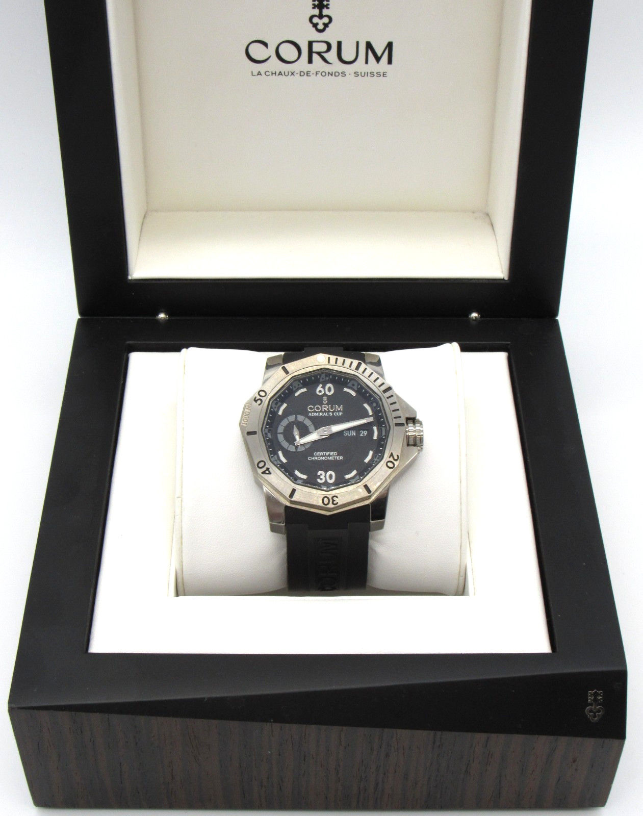CORUM Admirals 46mm Titanium Diver # 01.0076 500pcs Limited Edition Men's Watch