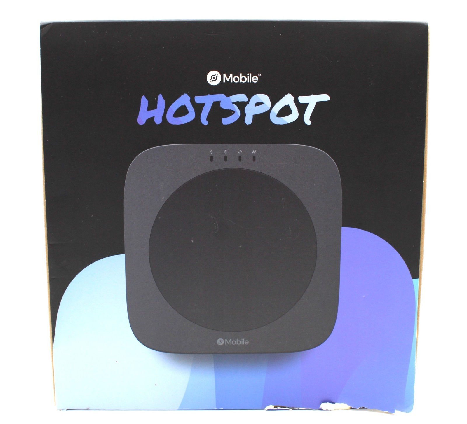 Mobile Hotspot Helium 8400 Wi-Fi Router HMHS-ATI6US0B Complete w/ Accessories