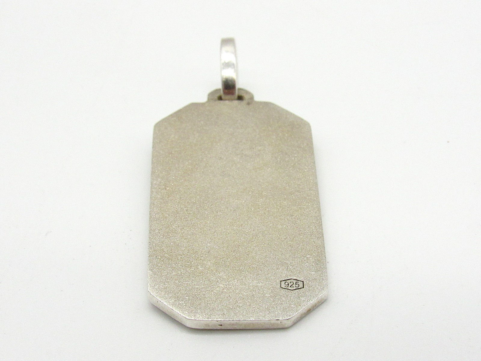 Sterling Silver Celtic Knot Pendant 925 CZ Vintage Style Trinity Tag