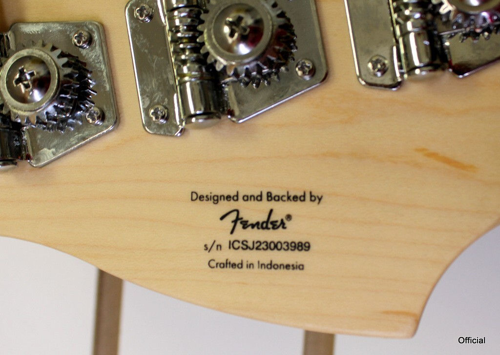MINT Fender Squier Precession  4-string Electric Bass Tone Sunburst