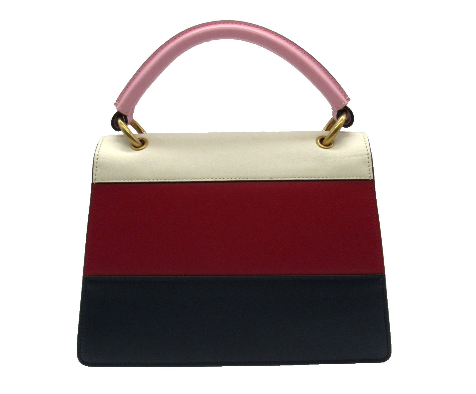 GUCCI Queen Margaret Bee Blind For Love Leather Shoulder Bag Multicolor 476541