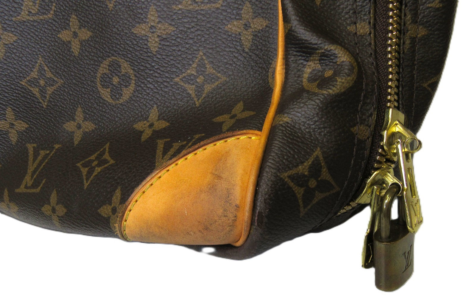 Authentic Vintage Louis Vuitton Monogram Sirius 55 Travel Suit Handbag Luggage