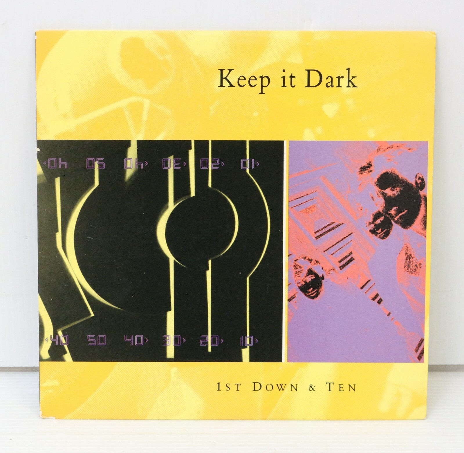 Keep It Dark - 1st Down & Ten  LP Vinyl Record - Elektra Records 1986