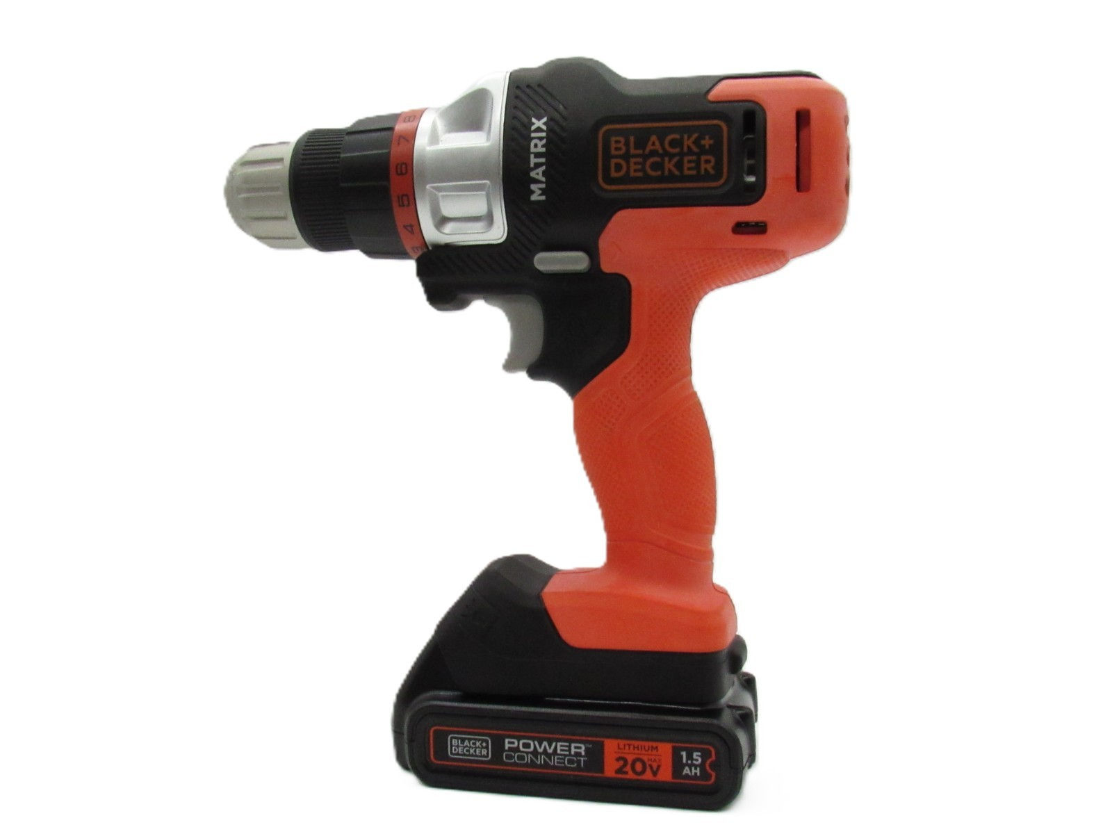 BLACK+DECKER Matrix 20V MAX Cordless 5-Tool Combo Kit w/ Case Battery Charge