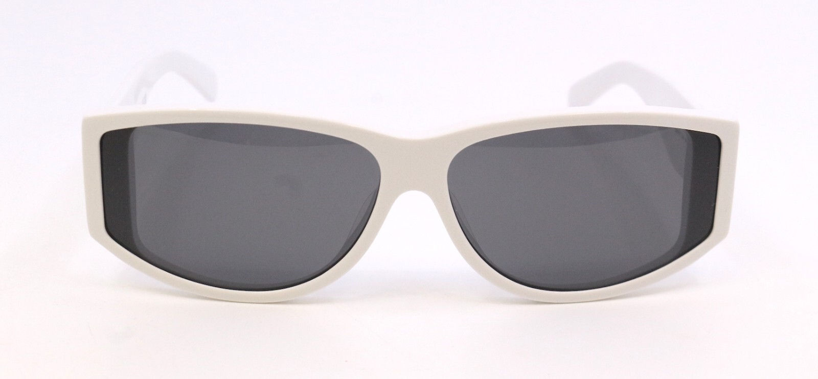 New Authentic Celine CL40227U 25A Polished White Women Sunglasses
