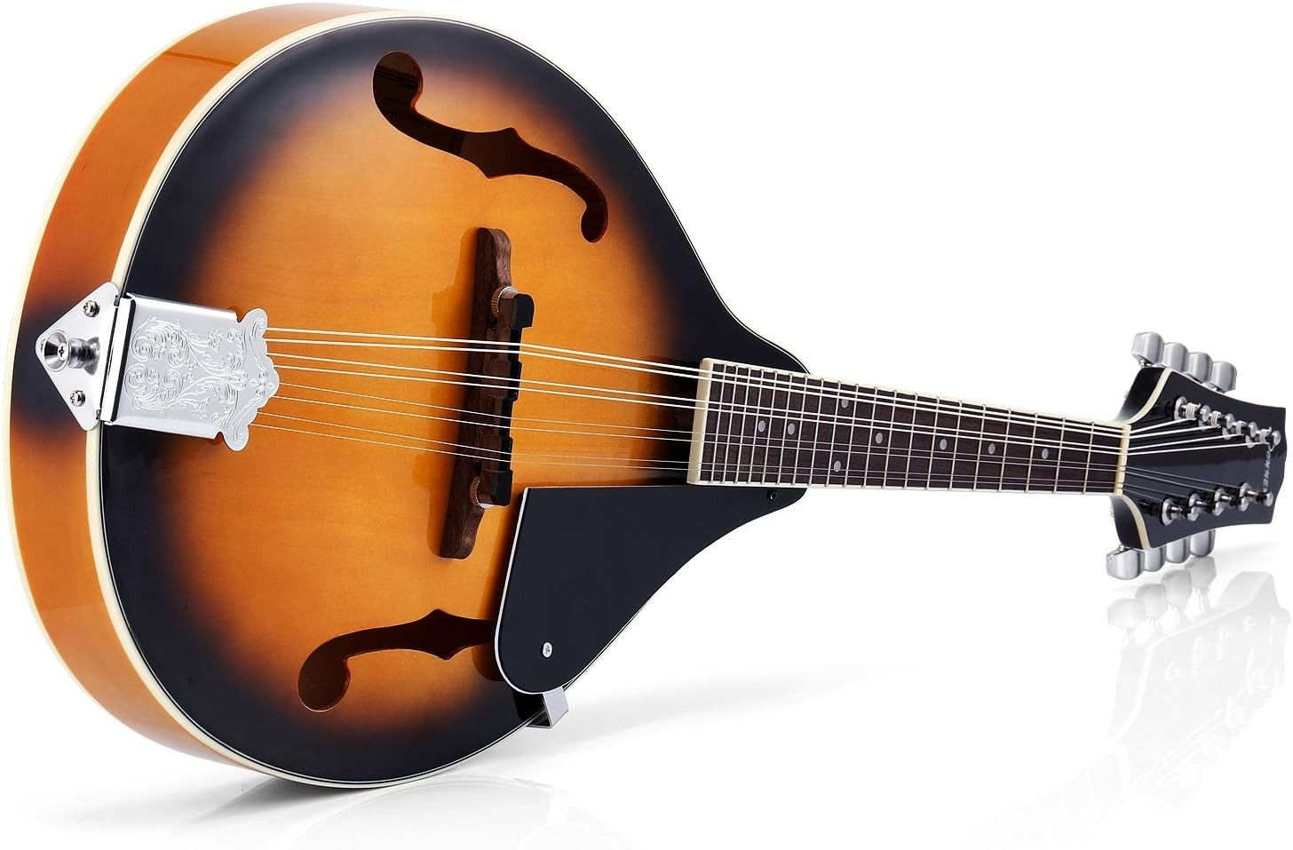 Donner DML-1 A Style Mandolin Instrument Sunburst Beginner  Acoustic Mandolin