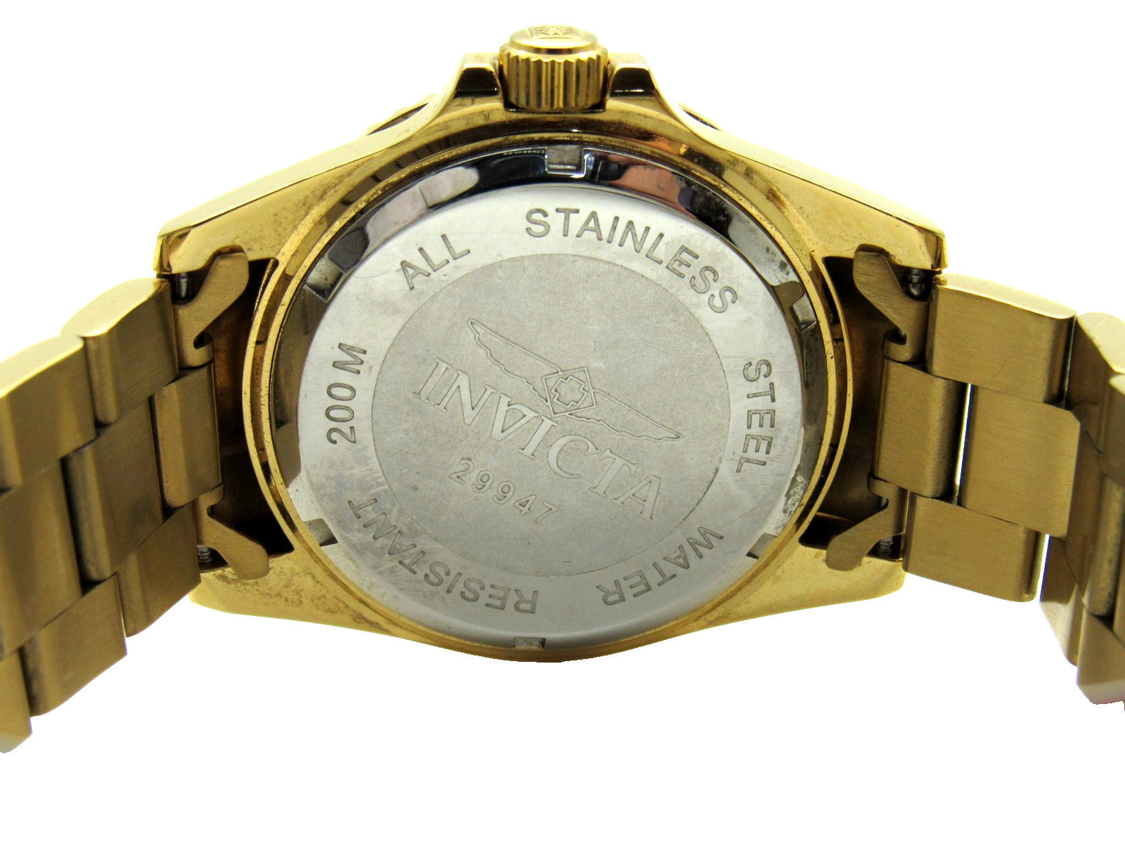 Invicta Men's 29947 Pro Diver Quartz 3 Hand Blue Dial Stainless Steel Watch 43mm