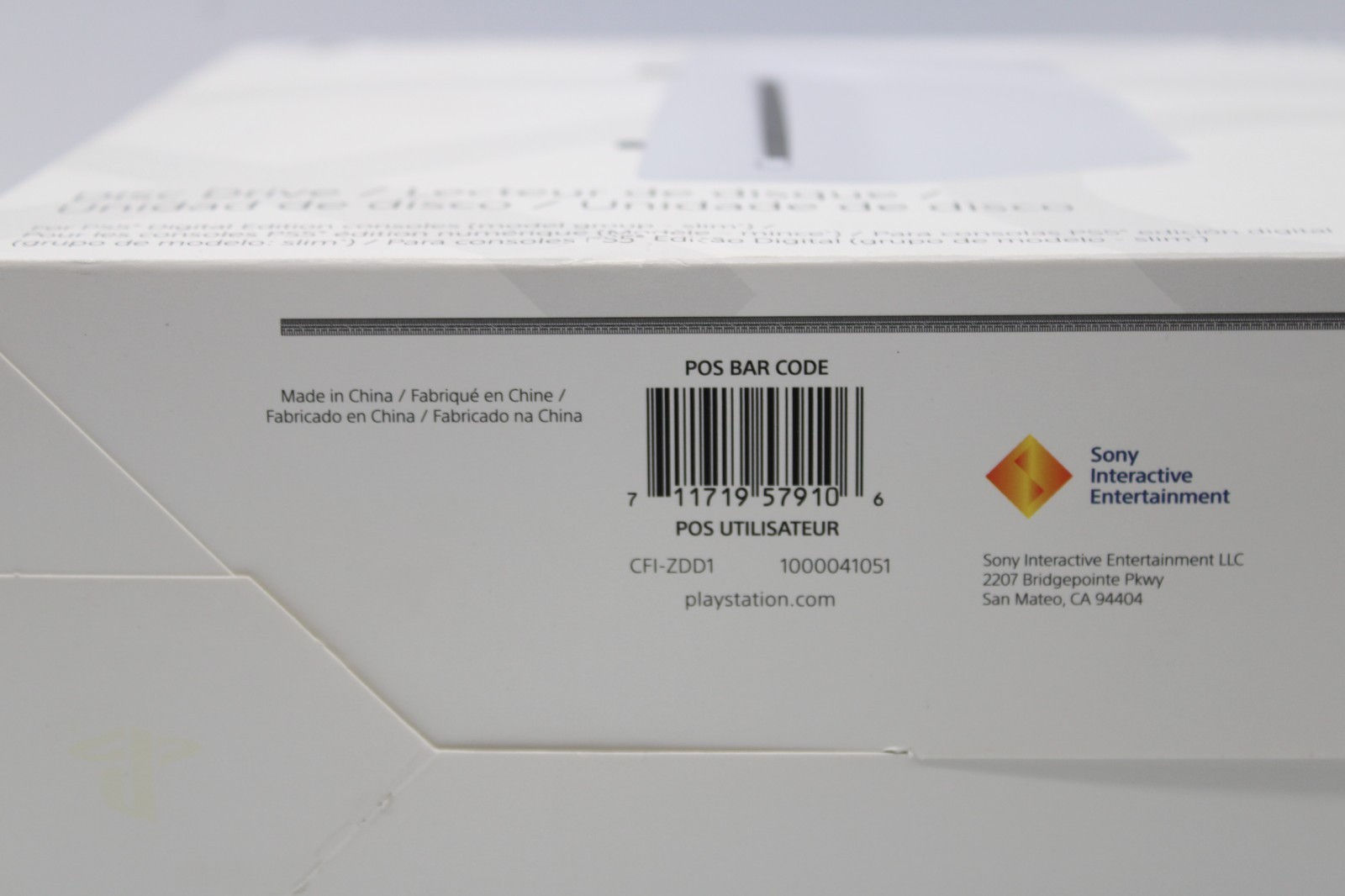 Sony PS5 Disc Drive CFI-ZDD1 for PS5 Slim Digital Edition New Sealed