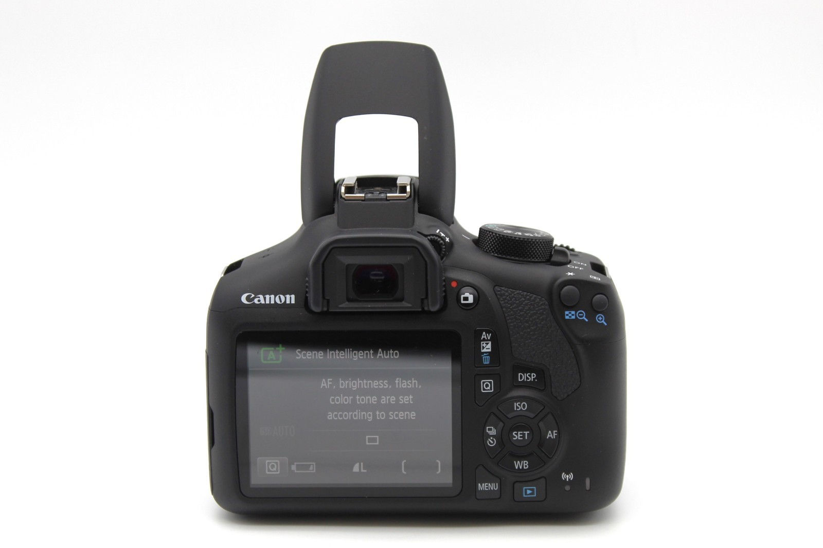 Canon EOS Rebel T6 DSLR Camera 18-55mm Lens 2 Battery's Charger Bag Tested Clean