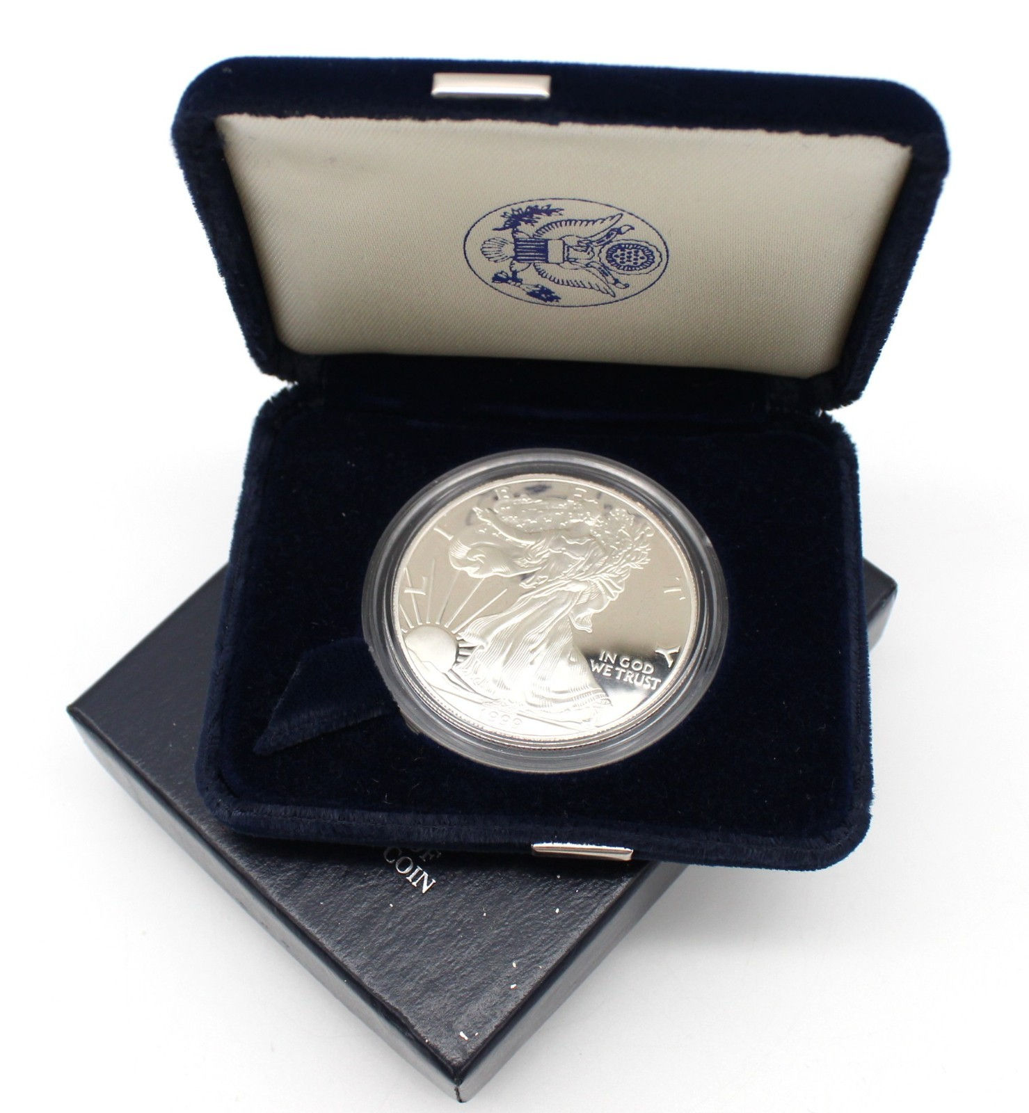 1999 P American Silver Eagle Choice Proof Bullion $1 Coin